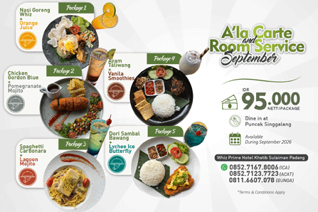 September Flavors, Served Fresh to Your Room Door