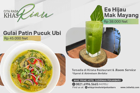 Rasa khas Riau, segar dan lezat siap memanjakan lidah!!