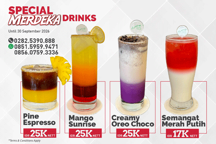 Celebrate Merdeka with Every Refreshing Sip Today!